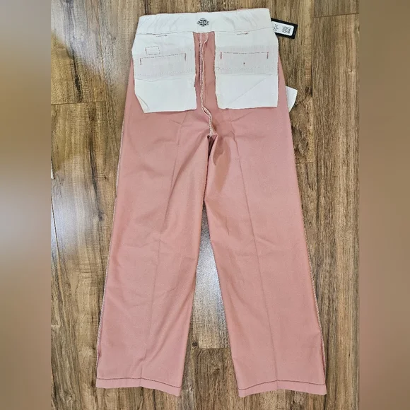 New Dickies Women's Stonewashed Wide Leg Work Pants - Picture 7 of 9